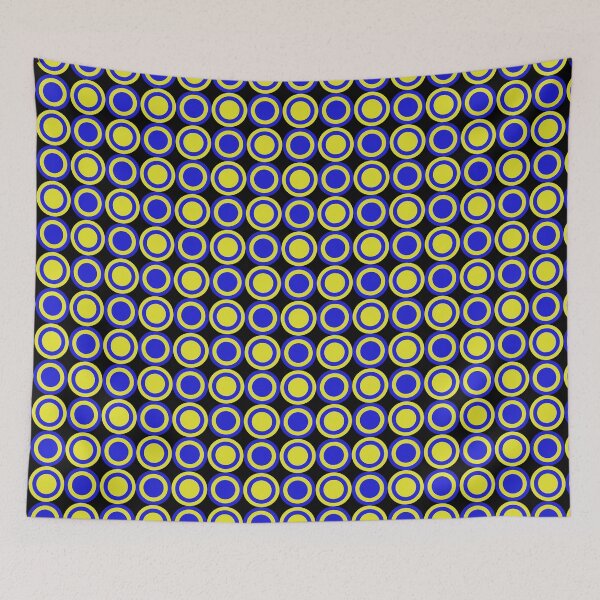 Item preview, Blue and Yellow Mod Circles designed and sold by NobodysHero.