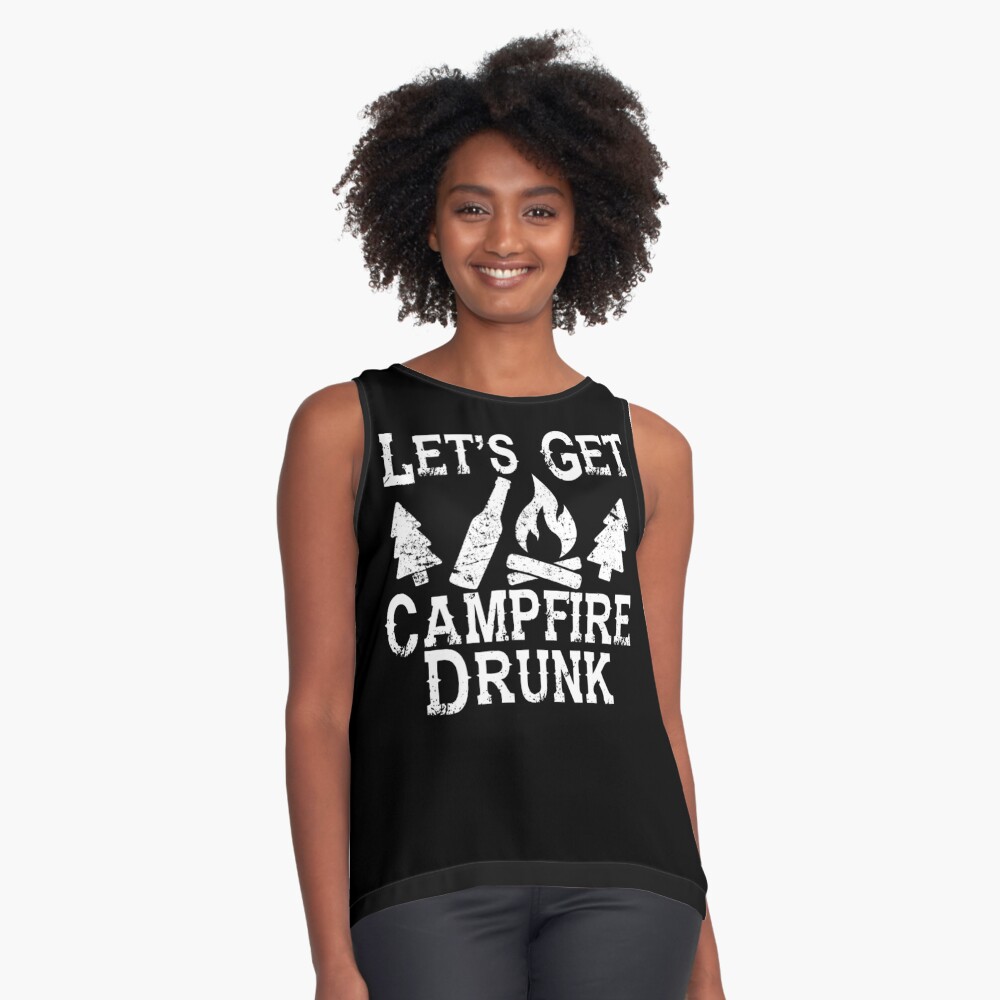 let's get campfire drunk t shirt