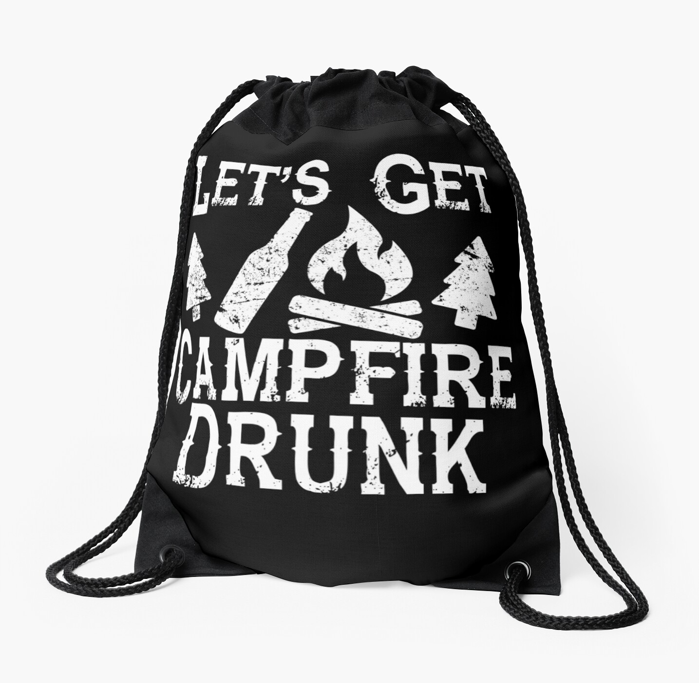 let's get campfire drunk t shirt