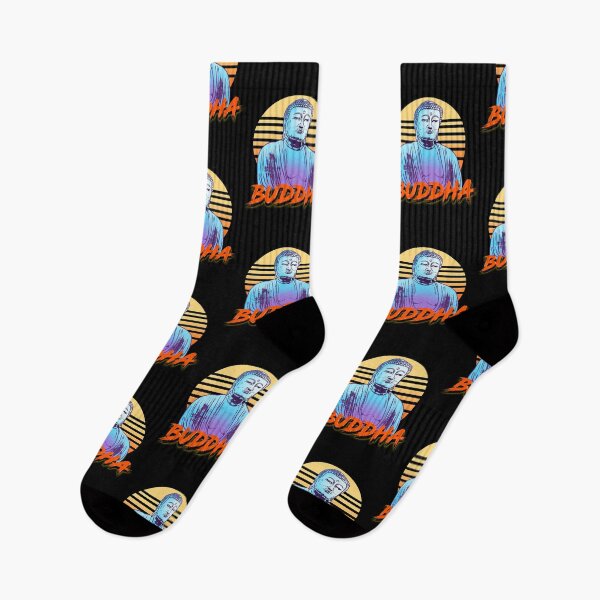 Item preview, Buddha Retrowave designed and sold by teeman Nunez.