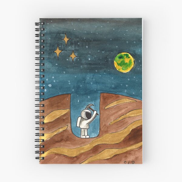 Item preview, Astronaut Digging for Gold designed and sold by StaceyR-Art.