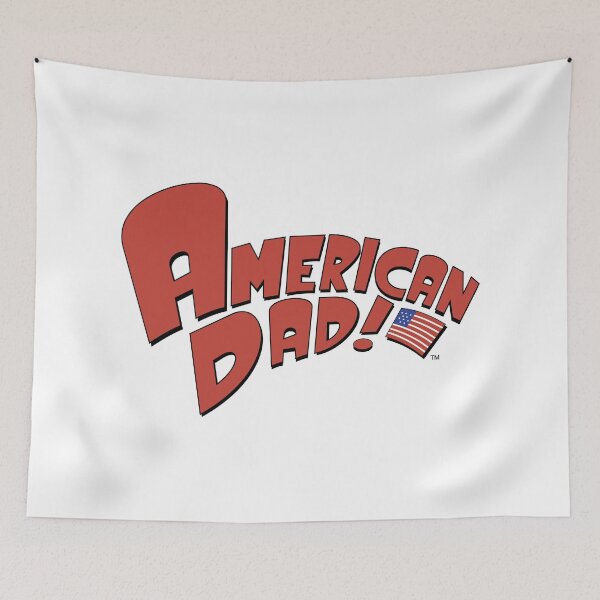 Item preview, American Dad Logo designed and sold by olivia-krig.