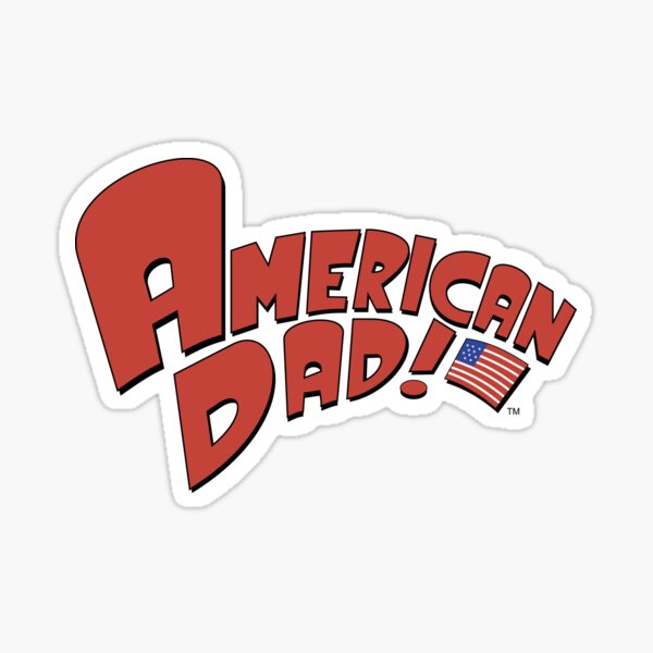 Vista previa del artículo con la obra «Logotipo de American Dad», diseñado y vendido por olivia-krig.
