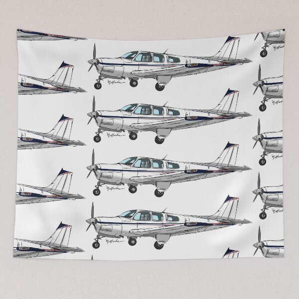 Item preview, Beechraft Bonanza N81BB designed and sold by Michael Garber.