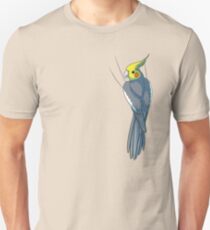 Normal Gray Cockatiel Unisex T-Shirt