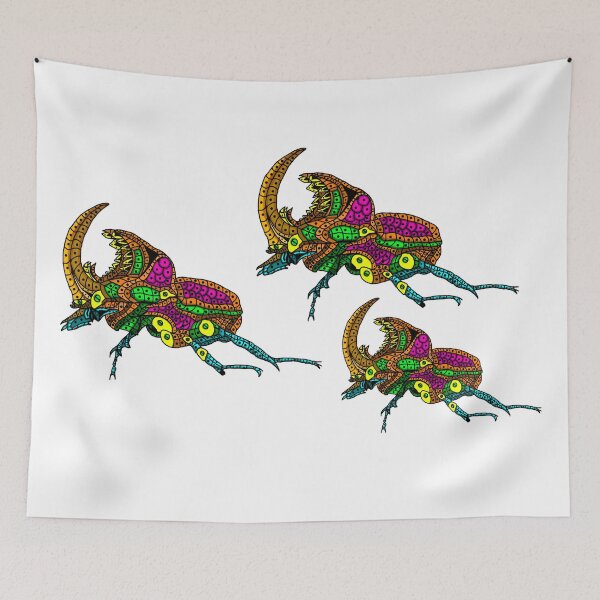 Item preview, Egyptian Colorful Hippies Beetles Ideal Kombi designed and sold by AriArt78.