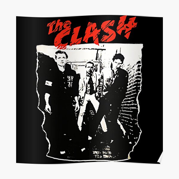 Camiseta The Clash Group Band Póster