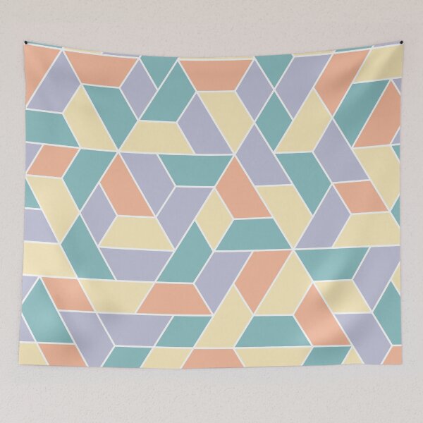 Item preview, Triangle Blue designed and sold by Rusembell.