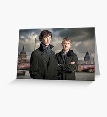 Sherlock Holmes Greeting Card