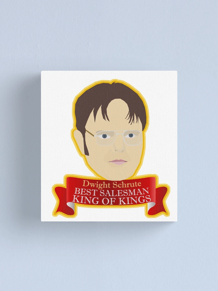 Imagen 1 de 3, Lienzo con la obra Dwight - Rey de Reyes, diseñada y vendida por pickledbeets.