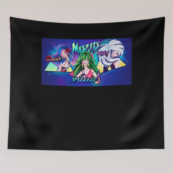 Item preview, Jem and the Holograms Cartoon Misfits Stormer Roxy Spizzazz designed and sold by SonKelly5.