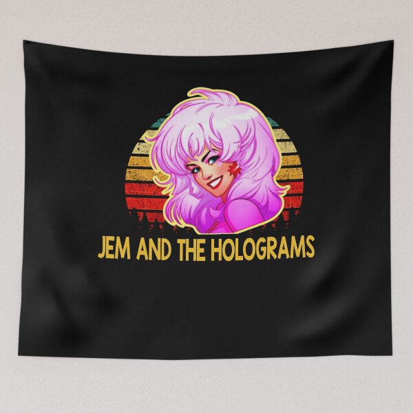 Item preview, Jem and the Holograms Cartoon Vintage Design designed and sold by SonKelly5.