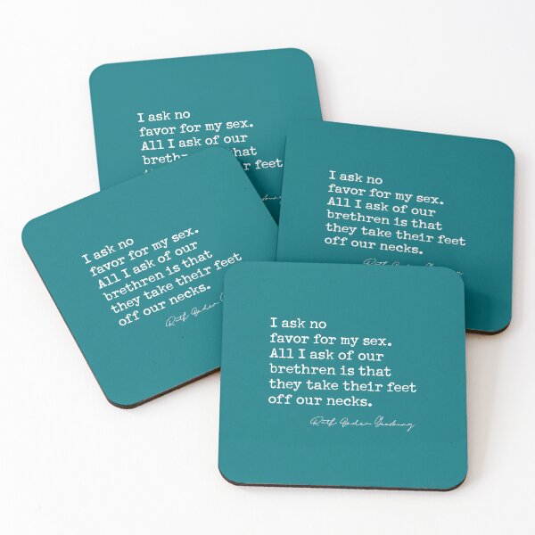 Item preview, RBG, I Ask No Favor For My Sex, designed and sold by corbrand.