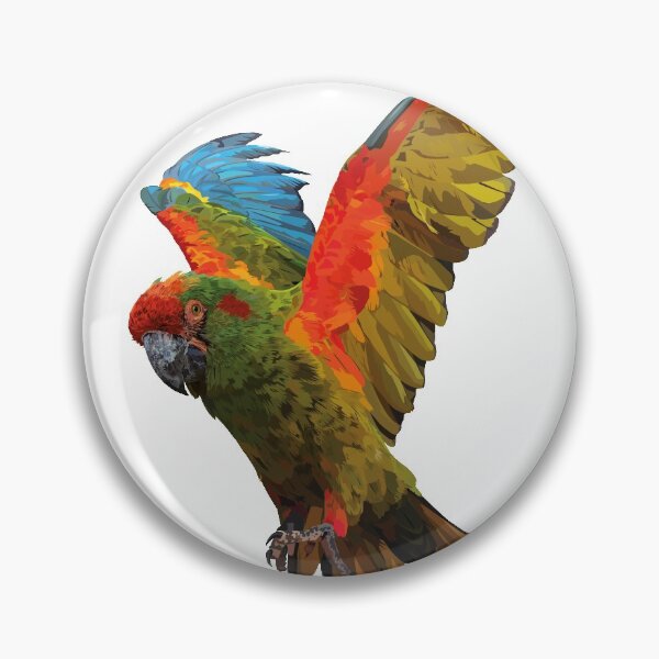 Item preview, Red-fronted Macaw designed and sold by obscurite.