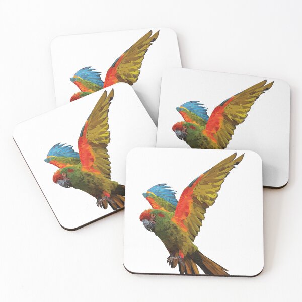 Item preview, Red-fronted Macaw designed and sold by obscurite.