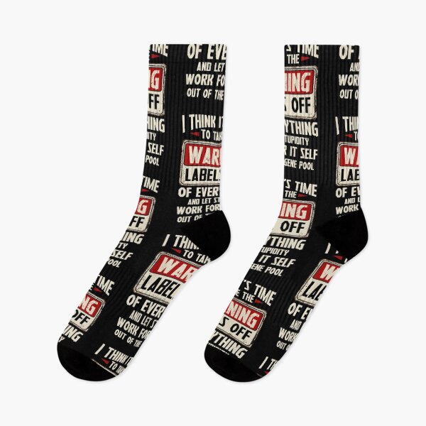Item preview, I Think It's Time To Take The Warning Labels Off Of Everything And Let Stupidity Work For It Self Out Of The Gene Pool designed and sold by BaseStore.