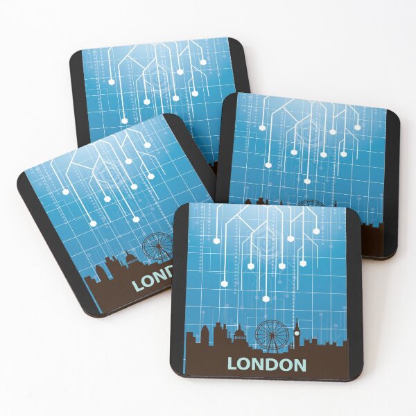 Item preview, London Electronic sky  designed and sold by Whitetailcrafts.