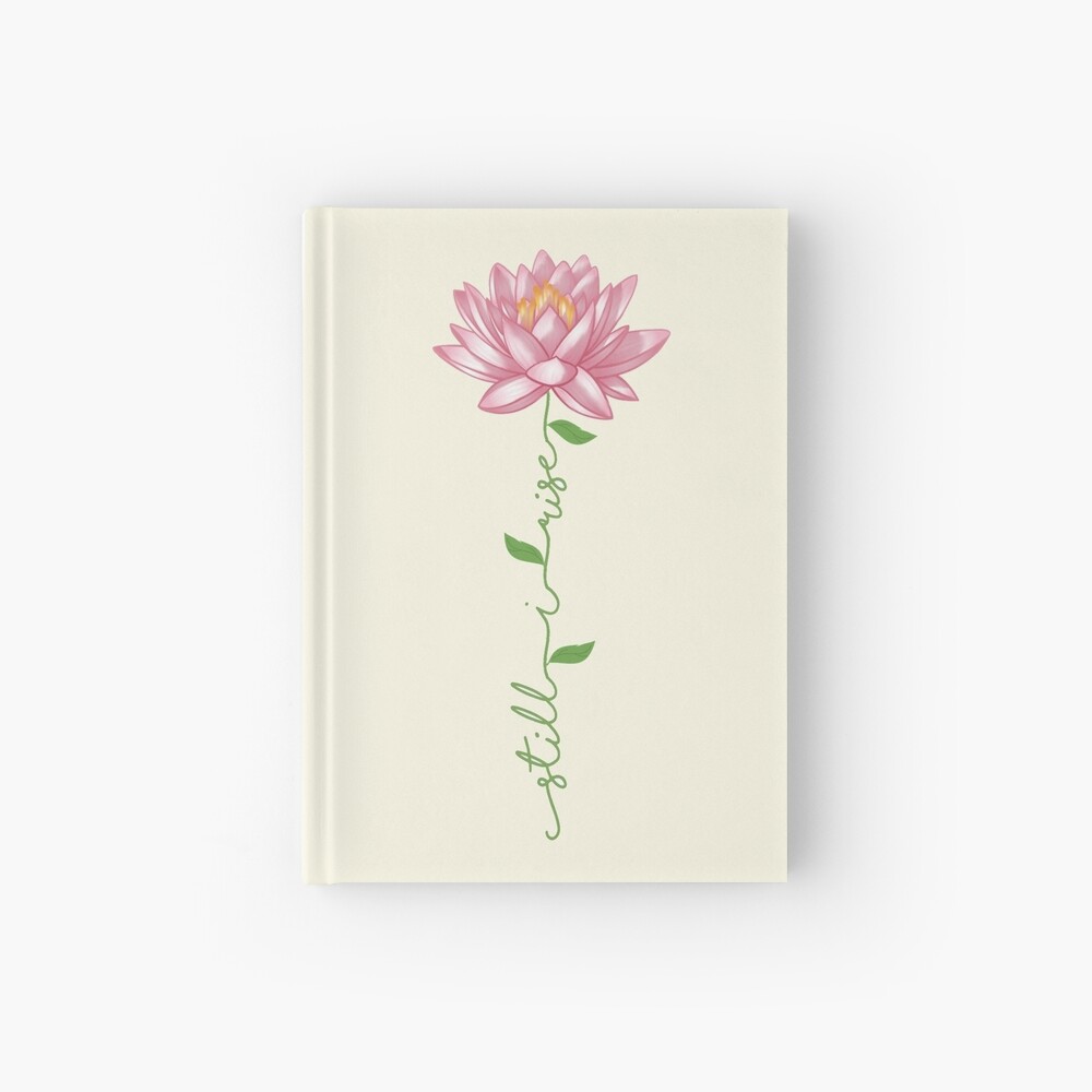 Still I Rise Script Hardcover Journal