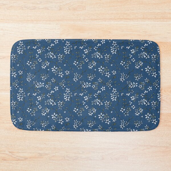 Item preview, Blue & Green Ditsy Floral designed and sold by StudioPosies.