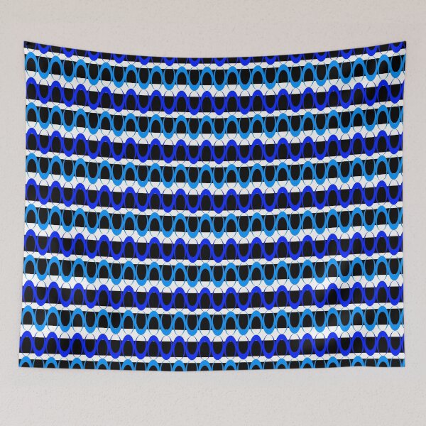 Item preview, Vintage Blue Mod designed and sold by NobodysHero.