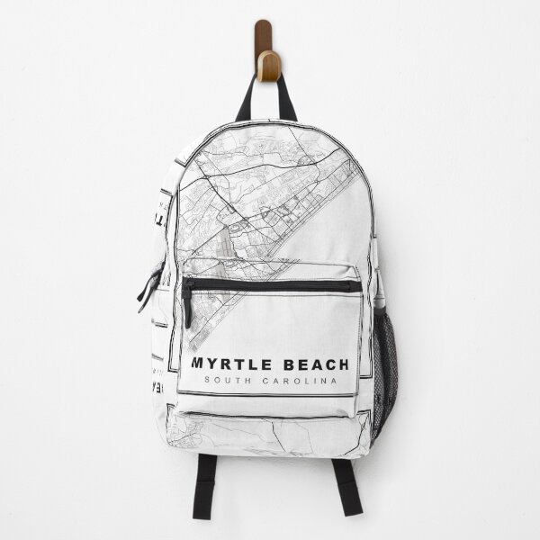 Item preview, Myrtle Beach Map designed and sold by Tamas Das.
