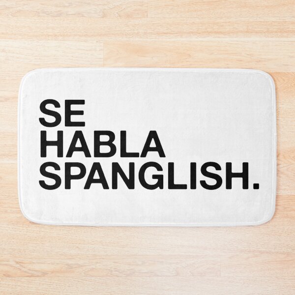 Item preview, Se Habla Spanglish designed and sold by Lorena Valentina.
