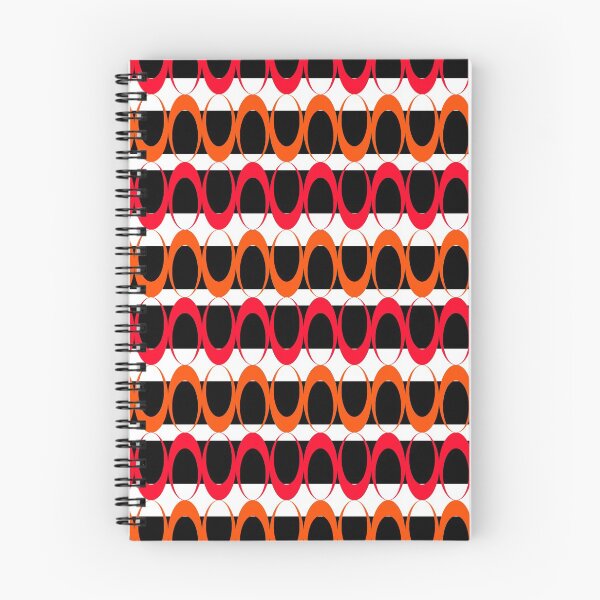 Item preview, Retro Red and Orange Mod Stripe designed and sold by NobodysHero.