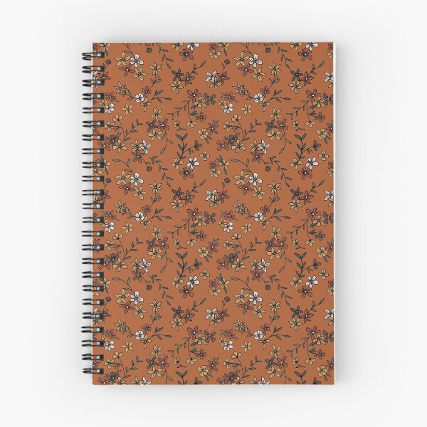 Item preview, Rust, Orange, & Green Ditsy Floral designed and sold by StudioPosies.