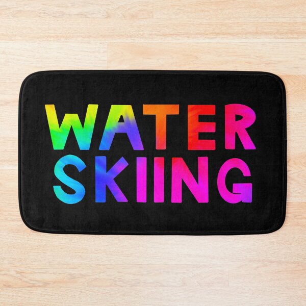 Item preview, Rainbow Waterskiing Text Design designed and sold by WillowTee.