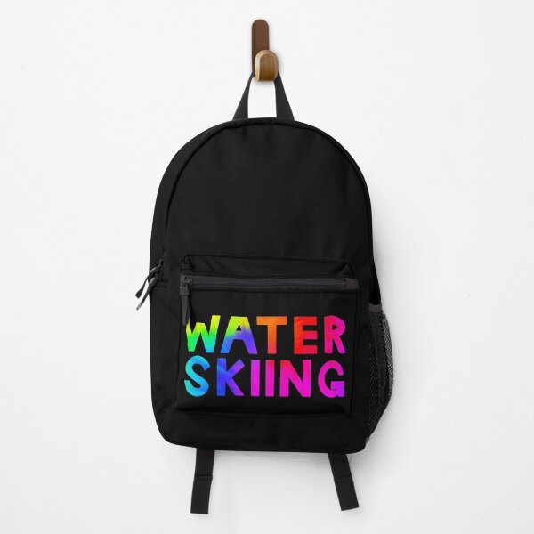 Item preview, Rainbow Waterskiing Text Design designed and sold by WillowTee.