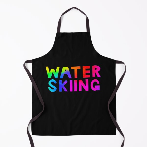 Item preview, Rainbow Waterskiing Text Design designed and sold by WillowTee.