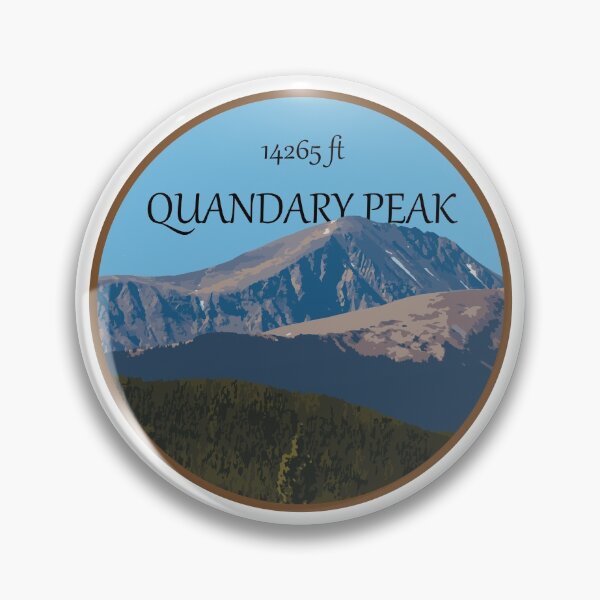 Item preview, Quandary Peak Illustration designed and sold by scrossdesigns.