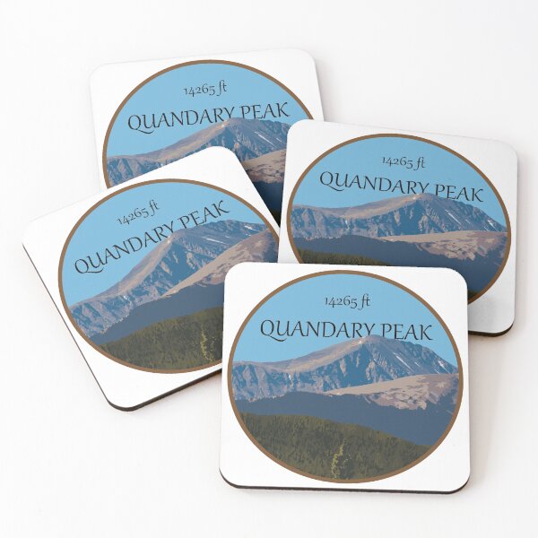 Item preview, Quandary Peak Illustration designed and sold by scrossdesigns.