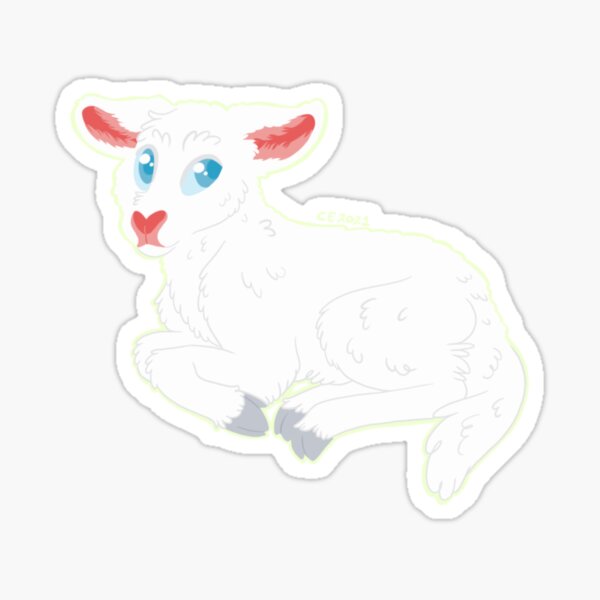 Lamb Sticker