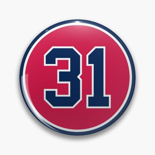 Item preview, Greg Maddux #31 Jersey Number designed and sold by StickBall.