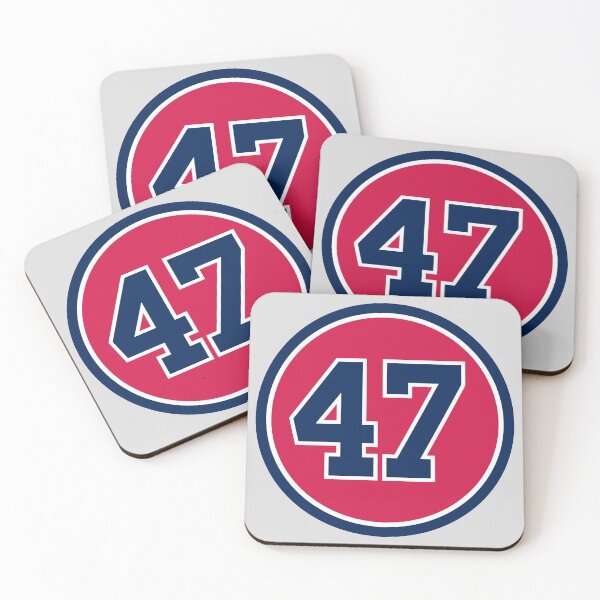 Item preview, Tom Glavine #47 Jersey Number designed and sold by StickBall.