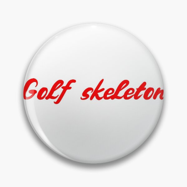 Item preview, golf skeleton designed and sold by XNiZUN.