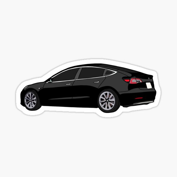 Artikel-Vorschau von Tesla - Solid Black, designt und verkauft von nglsdesigns.