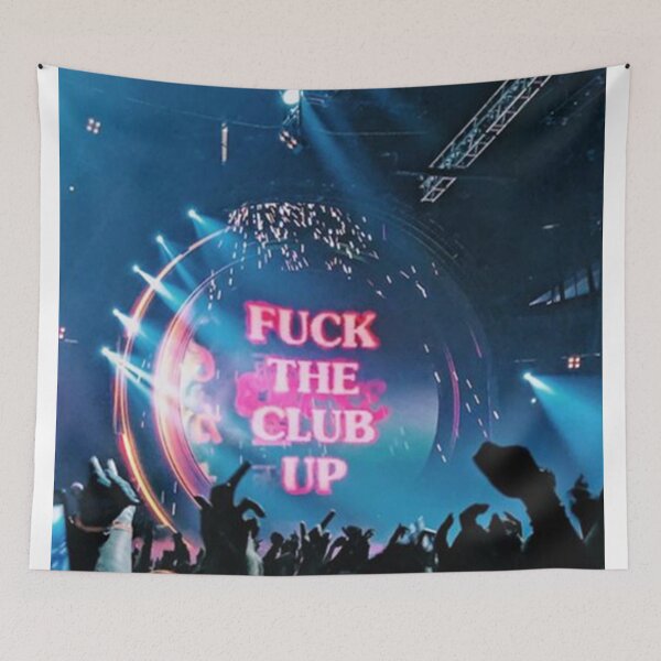 Item preview, FCK THE CLUB UP POSTER designed and sold by edithbennett.