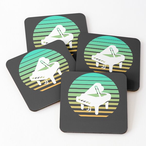 Item preview, Vintage Retro Piano Sunset Music Teacher Gift designed and sold by EricJP.