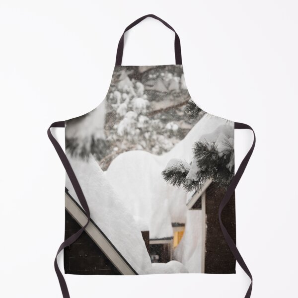 Item preview, 'Snow on the roof' Mammoth lake winter snow storm California designed and sold by AHphotopia73.