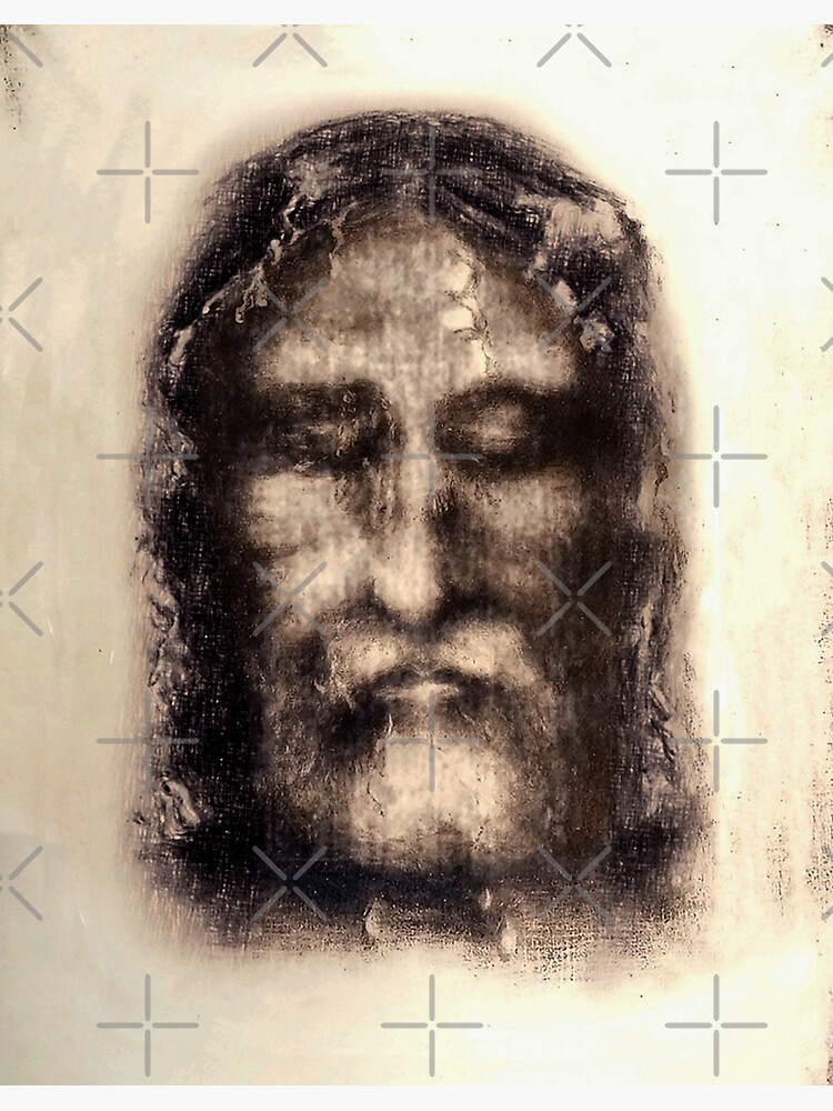 Disover The Most Holy Face of Jesus Premium Matte Vertical Poster