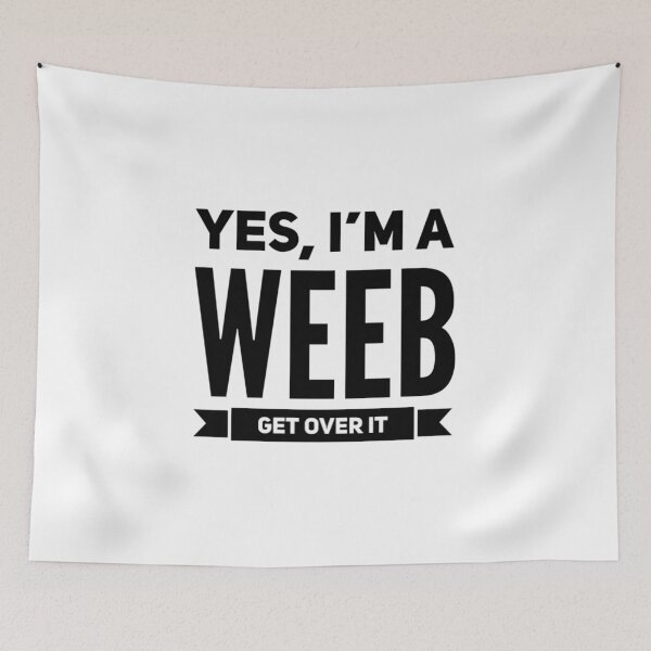 Item preview, Japanese Yes I'm A Weeb Get Over It designed and sold by WaGoods.