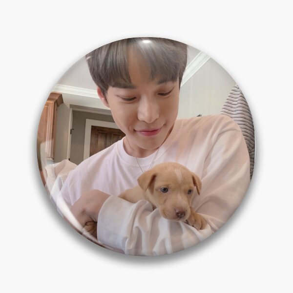 Item preview, doyoung with puppy designed and sold by charrypinky.