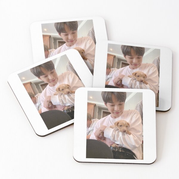 Item preview, doyoung with puppy designed and sold by charrypinky.