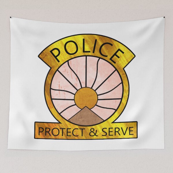 Item preview, Paradise Police  Protect And Serve designed and sold by LuraLynda.