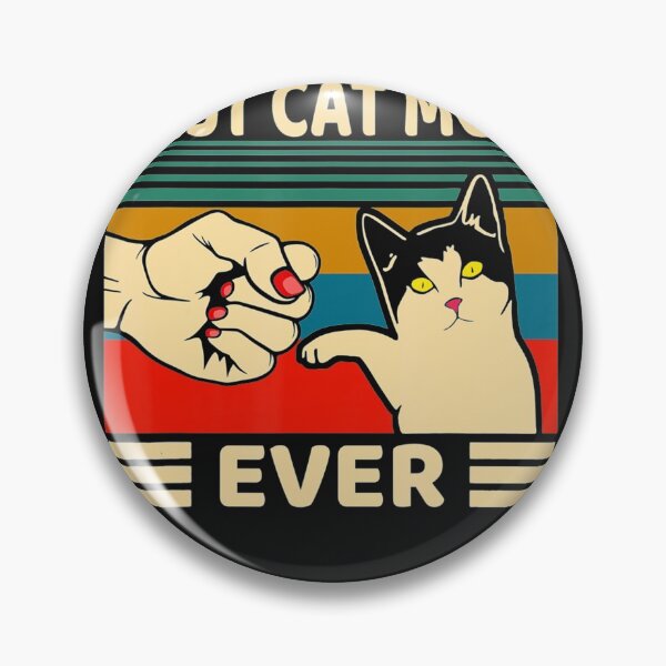 Item preview, Best Cat Mom Ever Women Vintage Bump Fit Mothers Day designed and sold by popeadams.