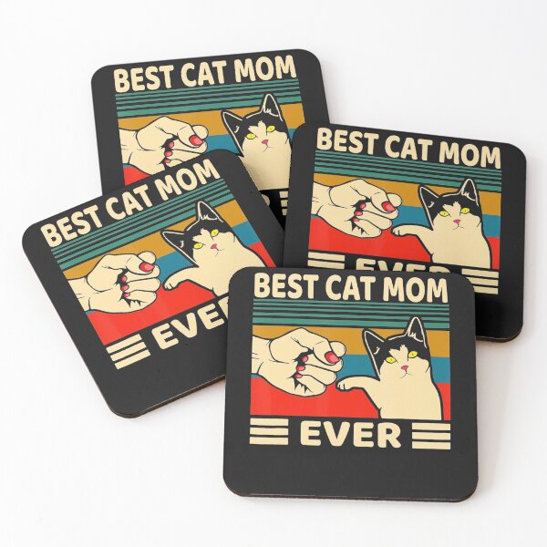 Item preview, Best Cat Mom Ever Women Vintage Bump Fit Mothers Day designed and sold by popeadams.