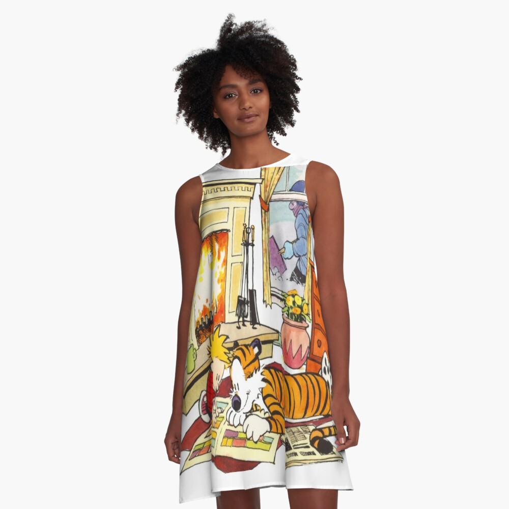 Vista previa del artículo con la obra «Vestido acampanado», diseñado y vendido por Asafasyifa.