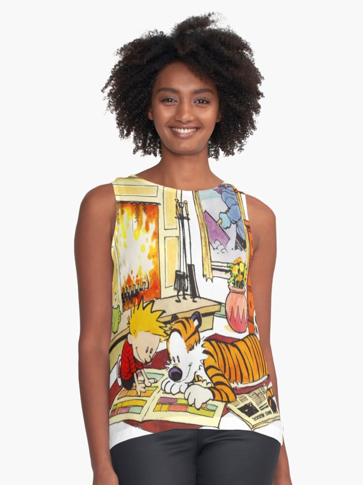 Vista previa del artículo con la obra «Blusa sin mangas», diseñado y vendido por Asafasyifa.